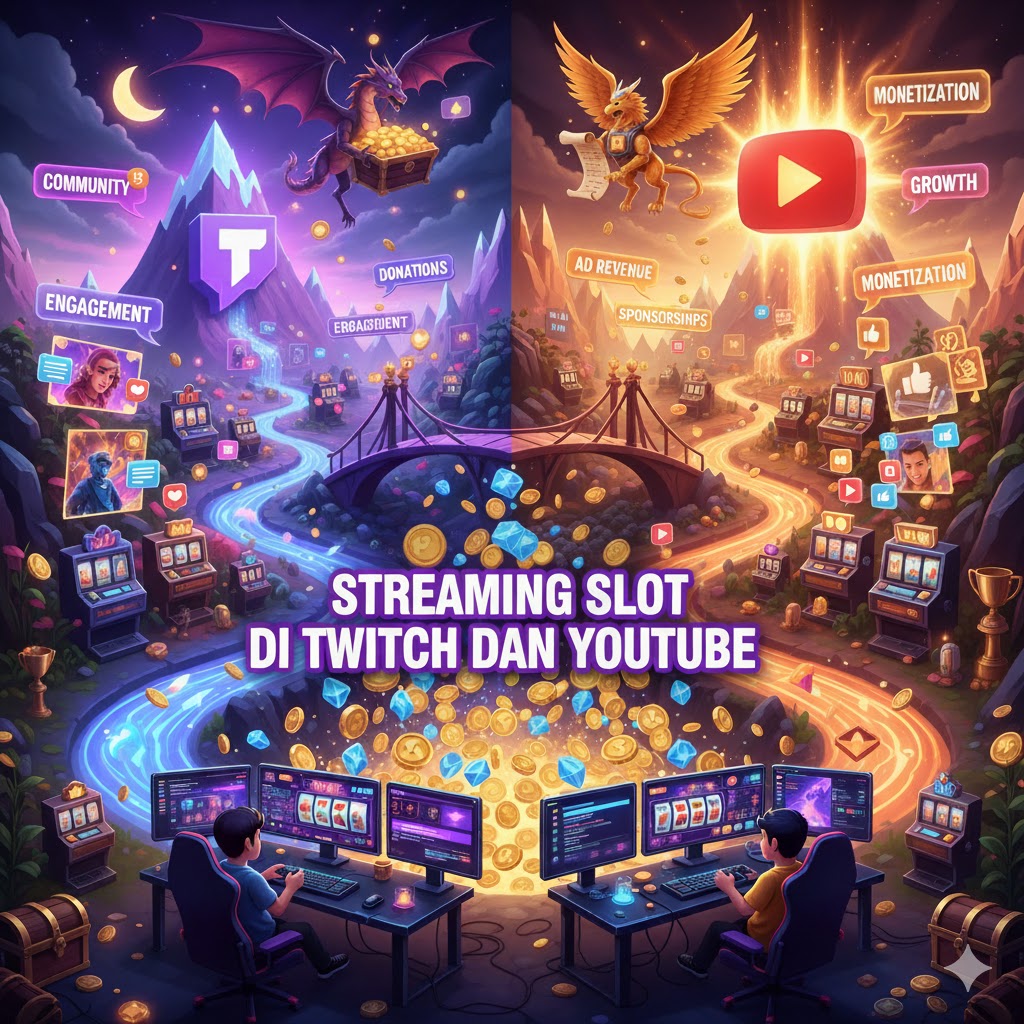 Keuntungan Streaming Slot di Twitch dan YouTube