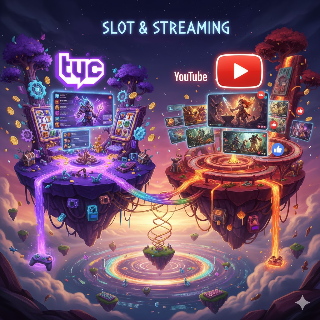 Slot & Streaming di Twitch/YouTube : Panduan Lengkap