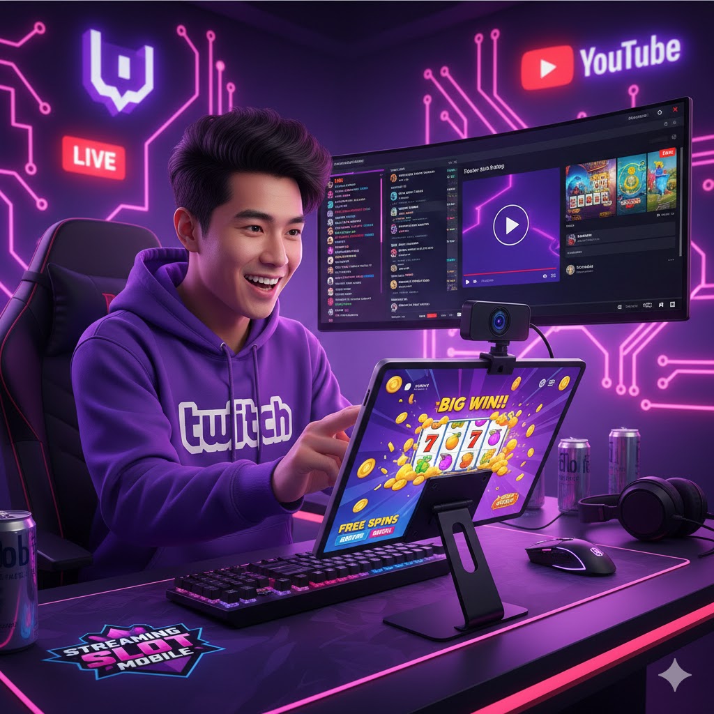 Streaming Slot Mobile : Main dan Siarkan di Mana Saja